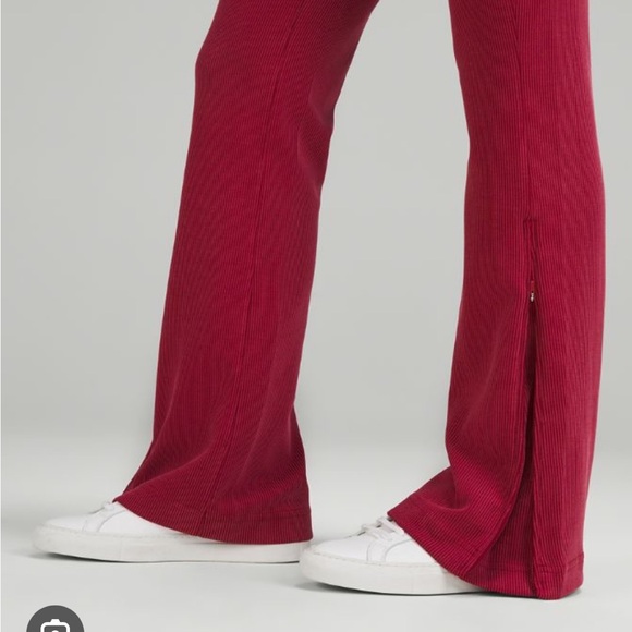 Lululemonn ribbed softstreme pants - Picture 8 of 8